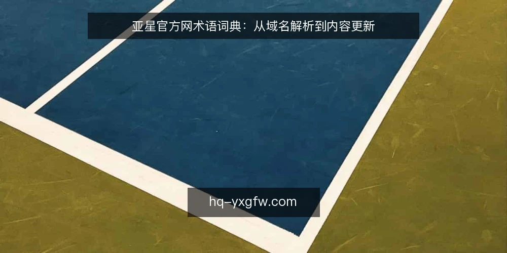 亚星官方网术语词典：从域名解析到内容更新 — 为何现在审计亚星官方网术语 配图